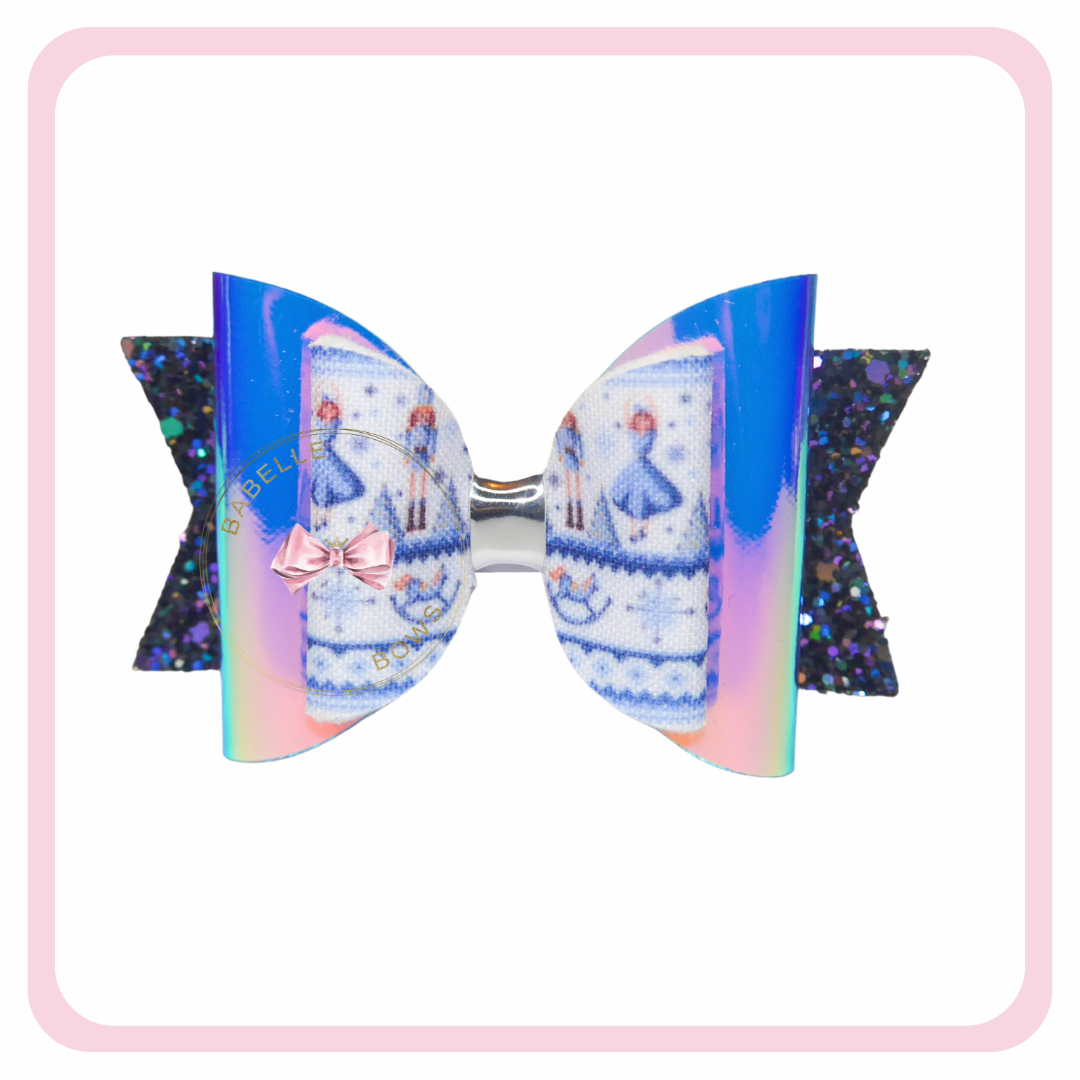 Christmas Nutcracker Hair Bow