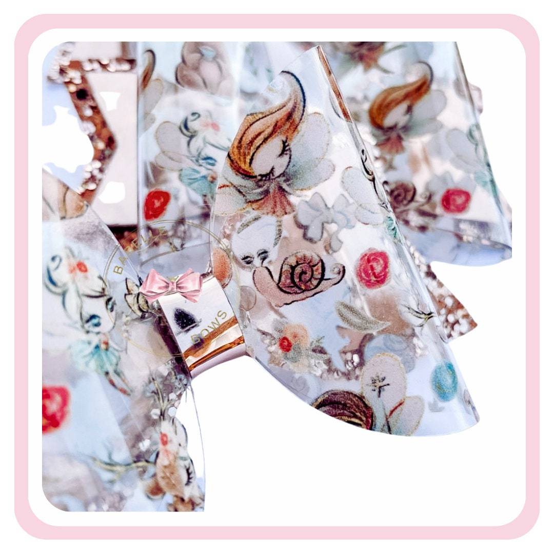 BaBelle Bows Hair Claws & Clips Rose Gold Autumn Fairies