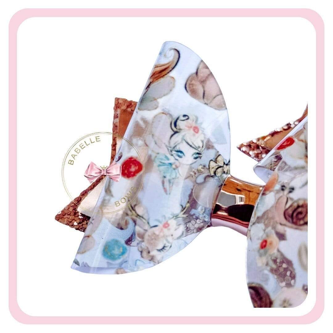 BaBelle Bows Hair Claws & Clips Rose Gold Autumn Fairies