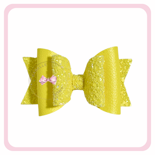 Bright Yellow Glitter