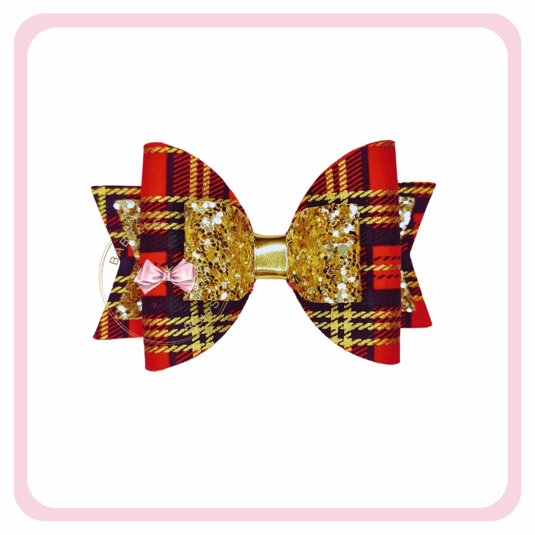 Tartan Hair Bows