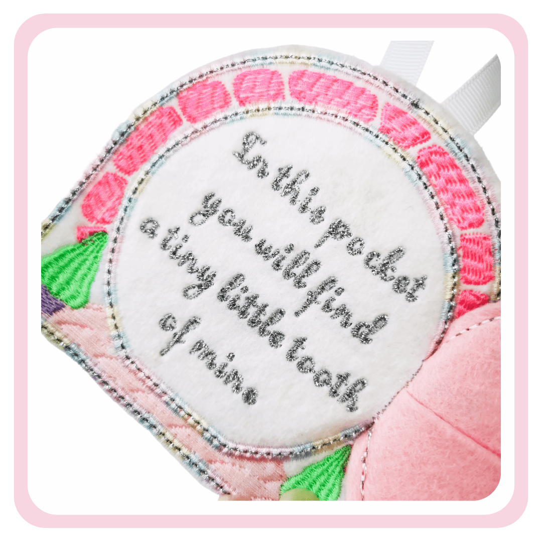 BaBelle Bows Costumes & Accessories Embroidered Tooth Fairy Door