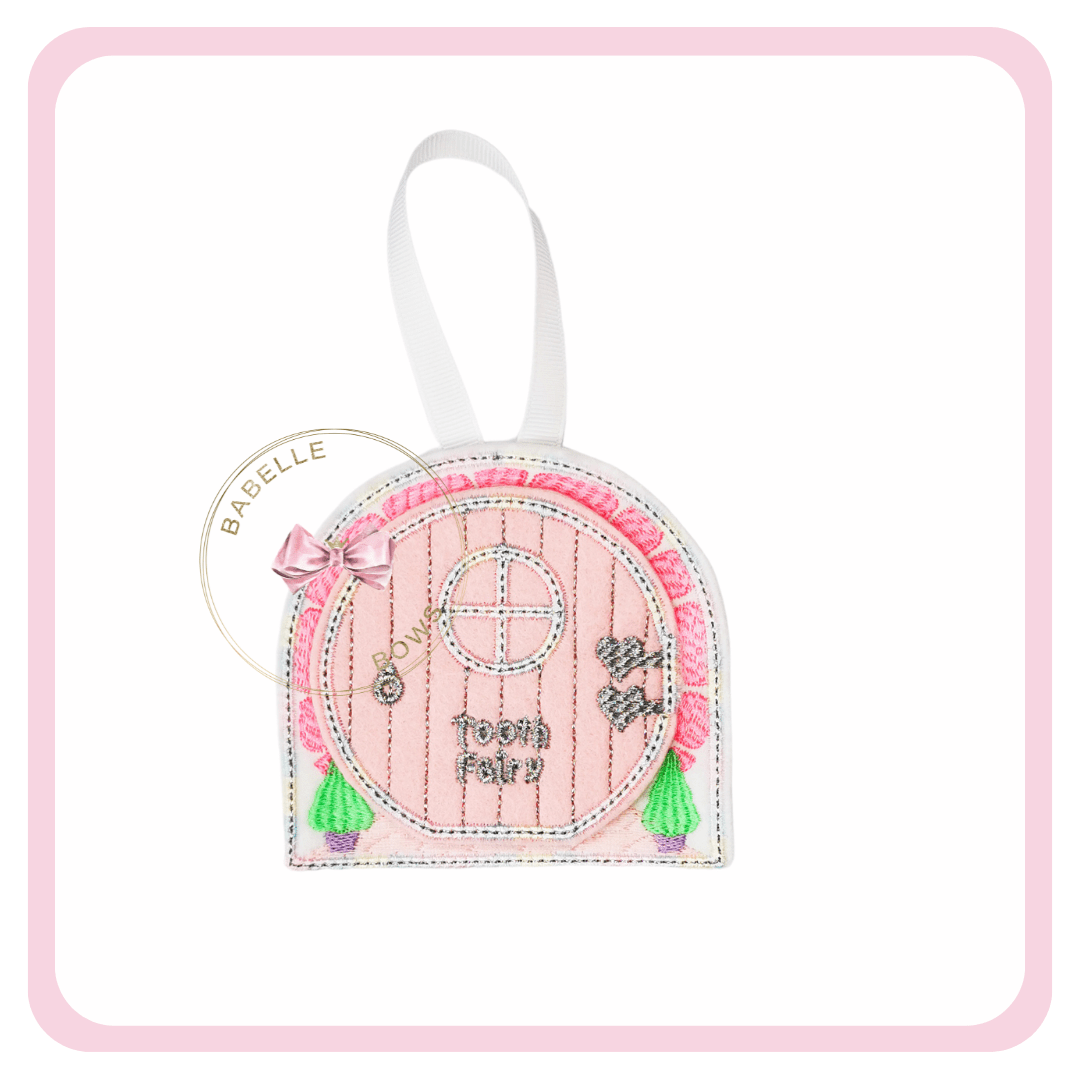 BaBelle Bows Costumes & Accessories Embroidered Tooth Fairy Door
