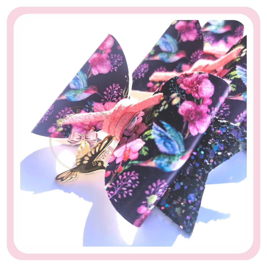BaBelle Bows Hair Claws & Clips Hummingbird Hair Bow
