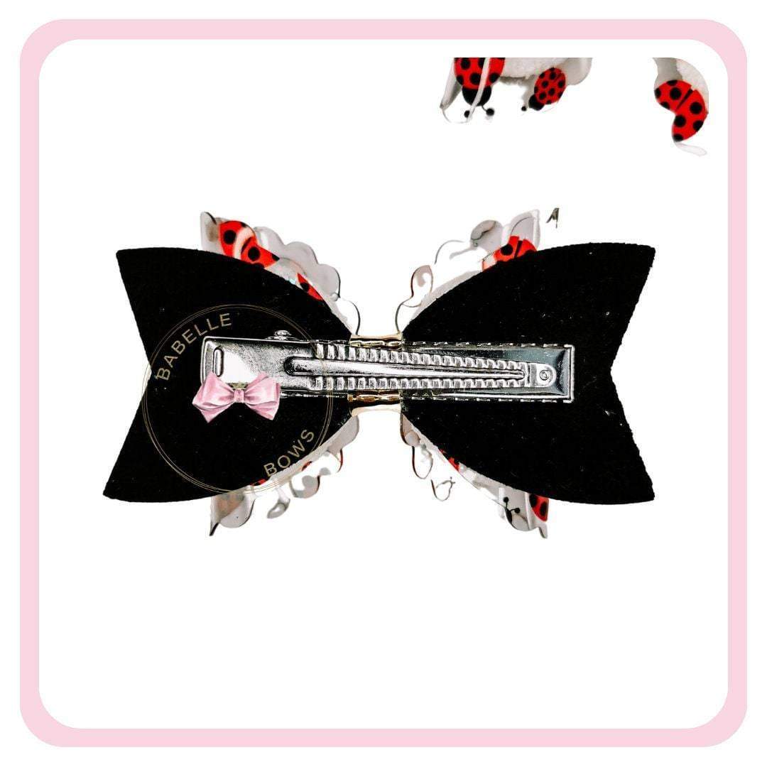 BaBelle Bows Hair Claws & Clips Ladybird Hair Bow