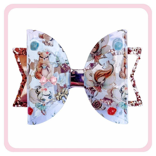 BaBelle Bows Hair Claws & Clips Rose Gold Autumn Fairies
